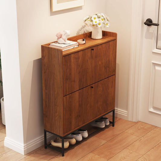 20 Pair Flip Down Shoe Storage