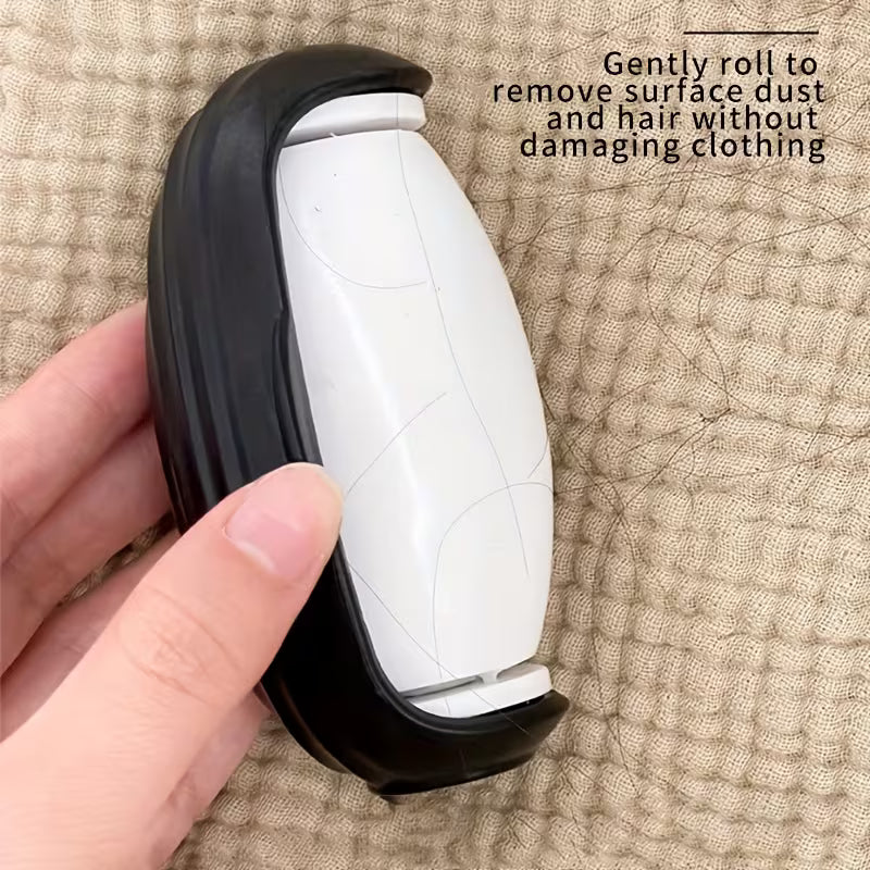 Reusable manual roller hair remover, wash with water after use, remove pet hair, household dust, small and easy to carry