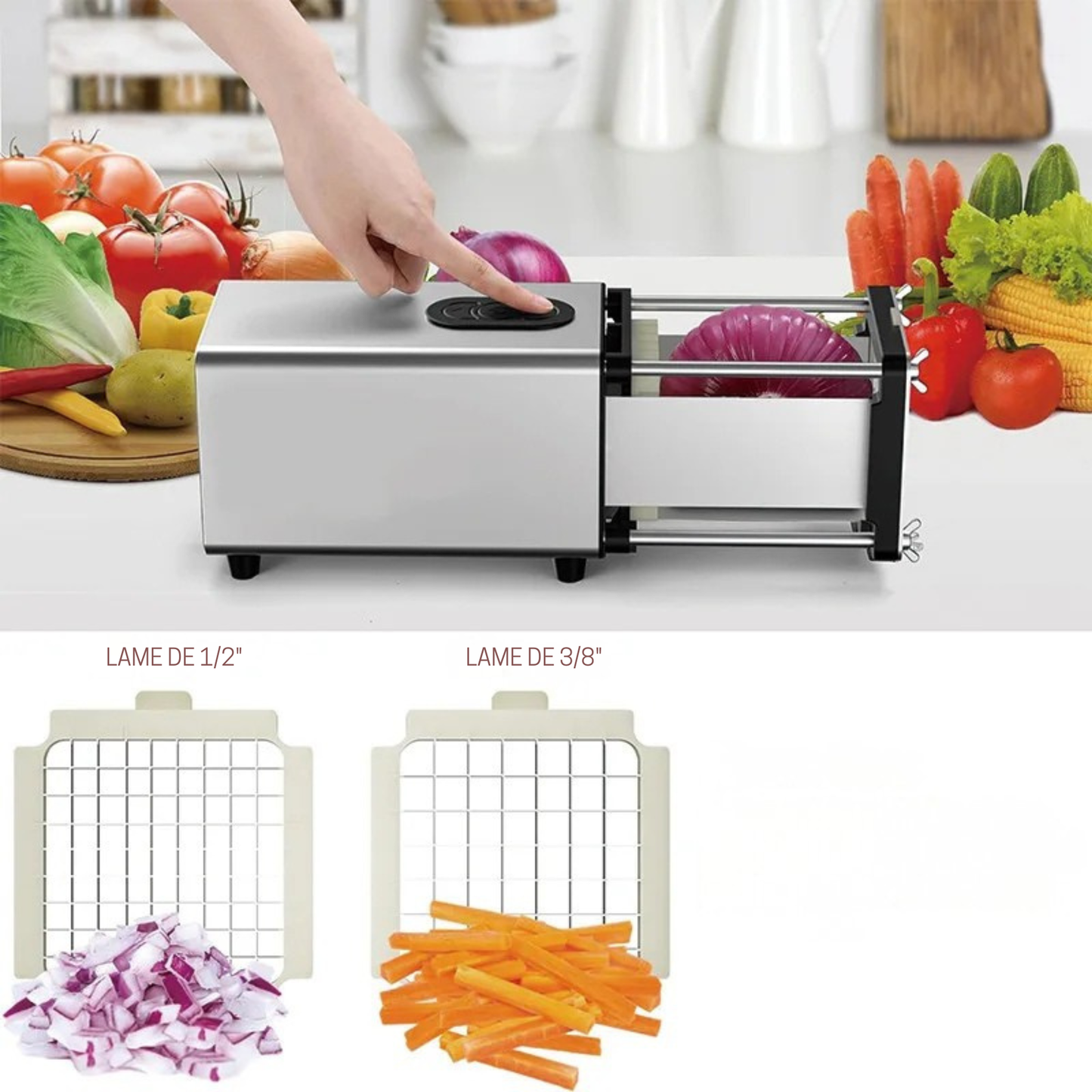 Elektrischer Pommes-Frites-Schneider