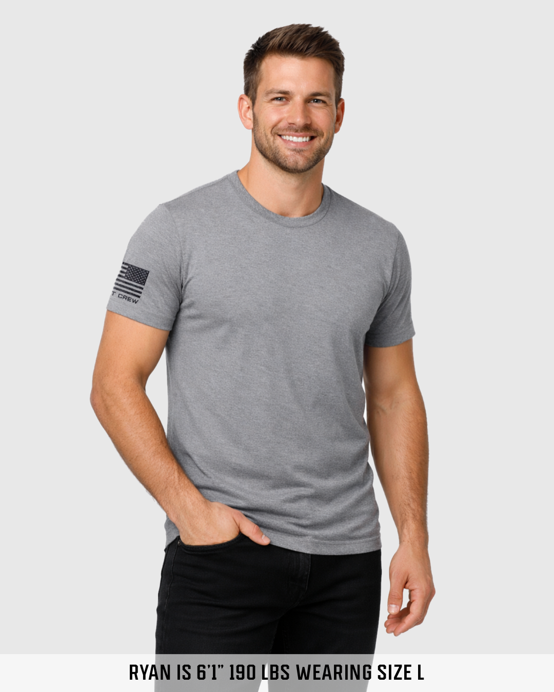 „Standard Issue“-Flaggen-T-Shirt (6er-Pack)