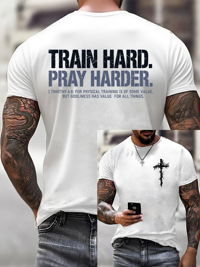 Camiseta informal de manga corta Faith para hombre