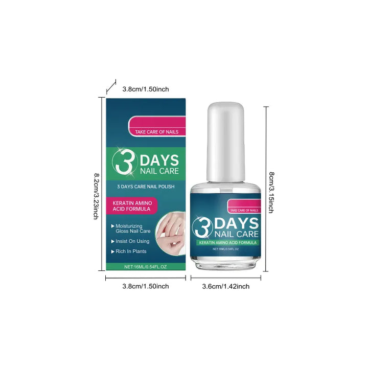 Aceite para uñas Keratin Glow™ de reparación profunda y brillo