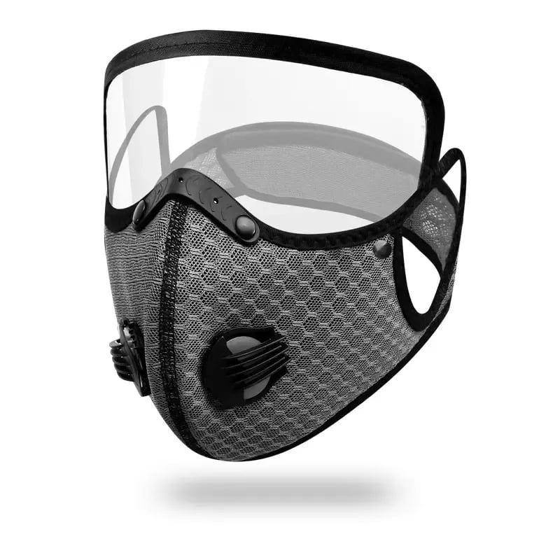 Mascarilla antipolvo reutilizable con filtro de carbono – Diseñada para estilos de vida activos