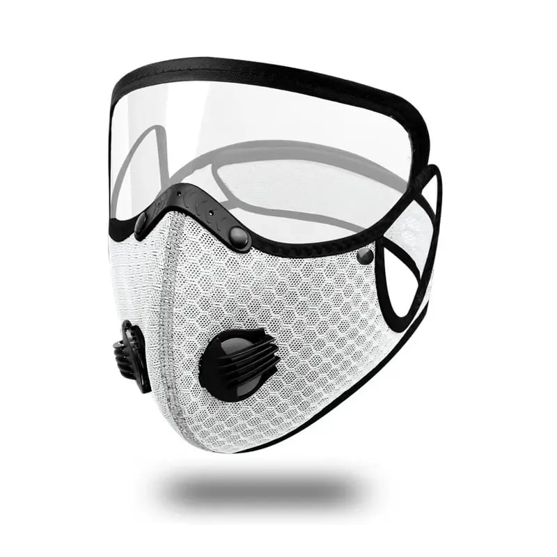 Mascarilla antipolvo reutilizable con filtro de carbono – Diseñada para estilos de vida activos