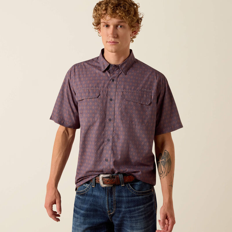 Bedrucktes VentTEK Outbound Classic Fit Shirt