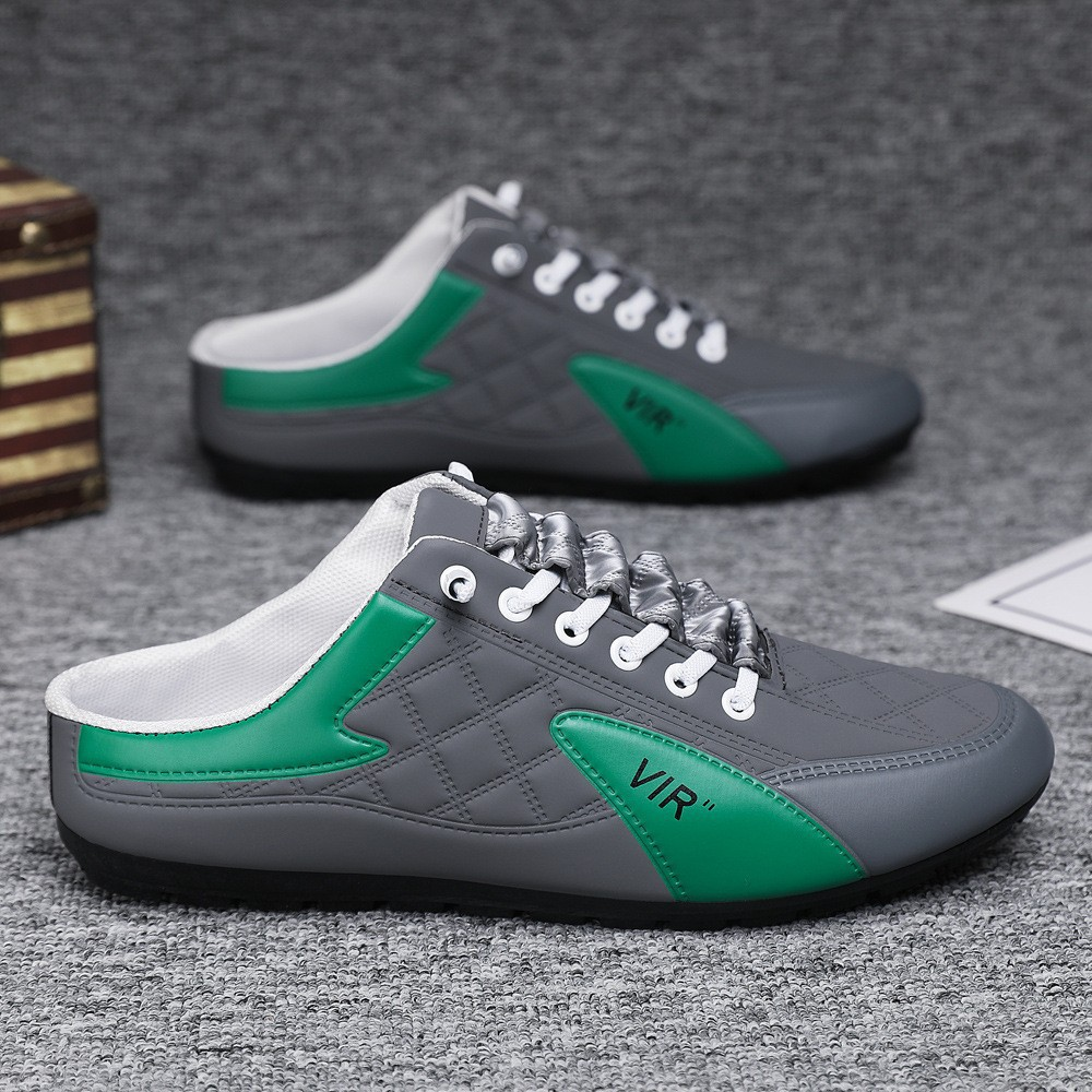 Pantuflas sin cordones de malla transpirable para hombre