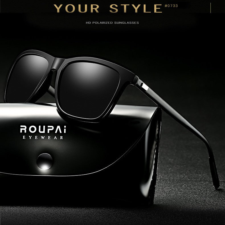 【🔥 Heute 50 % Rabatt! 🔥 】Neue polarisierte Herren-Sonnenbrille aus Aluminium und Magnesium