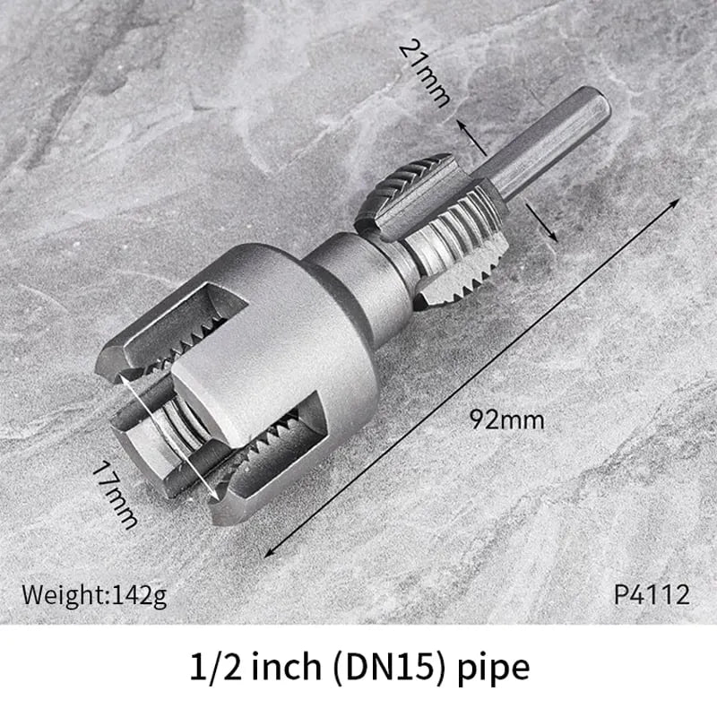🔩💕Offre à durée limitée-Outil de filetage intégré pour tuyaux internes et externes