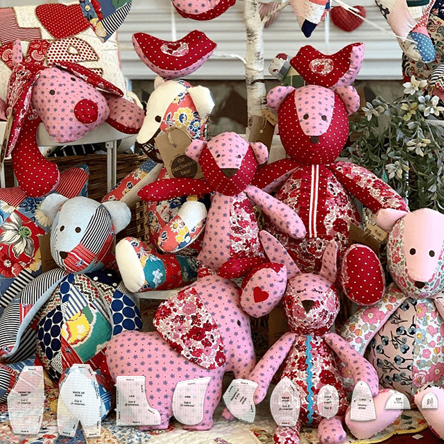 🧸Ensemble de 10 gabarits d'oursons souvenirs-Avec instructions