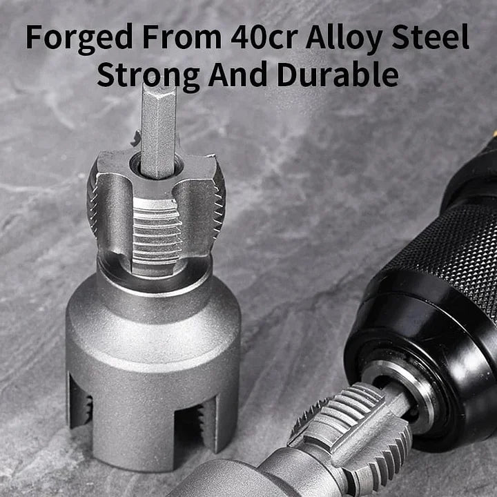 🔩💕Offre à durée limitée-Outil de filetage intégré pour tuyaux internes et externes