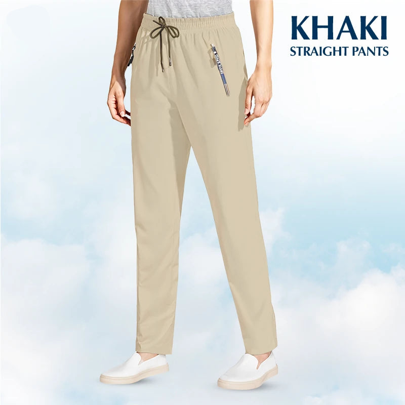 Men's Ultra Stretch Ice Silk Comfort Casual Pants