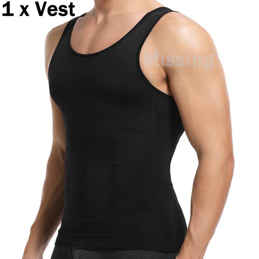 Herren Kompressionsweste, formende Weste