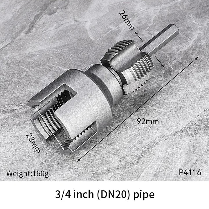 🔩💕Offre à durée limitée-Outil de filetage intégré pour tuyaux internes et externes