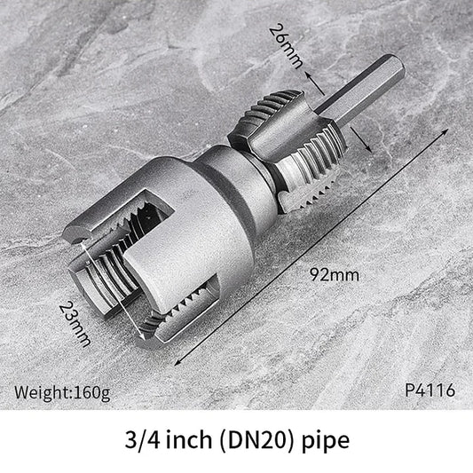 🔩💕Limited time offer - Integrated Internal & External Pipe Threading Tool