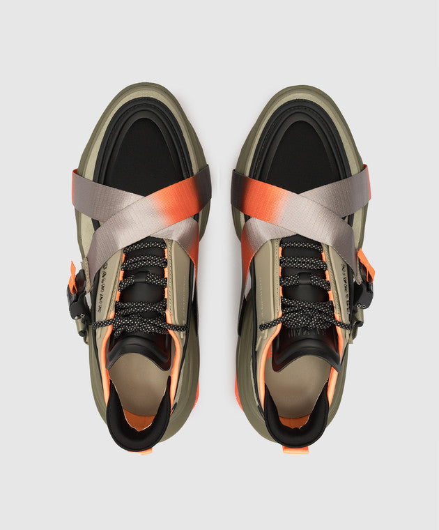 B-Bold Khaki-Kombinations-Sneakers