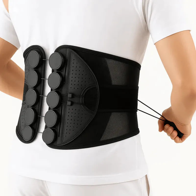 🔥ÚLTIMO DÍA 50% DE DESCUENTO - 💕Cinturón de soporte lumbar con polea doble