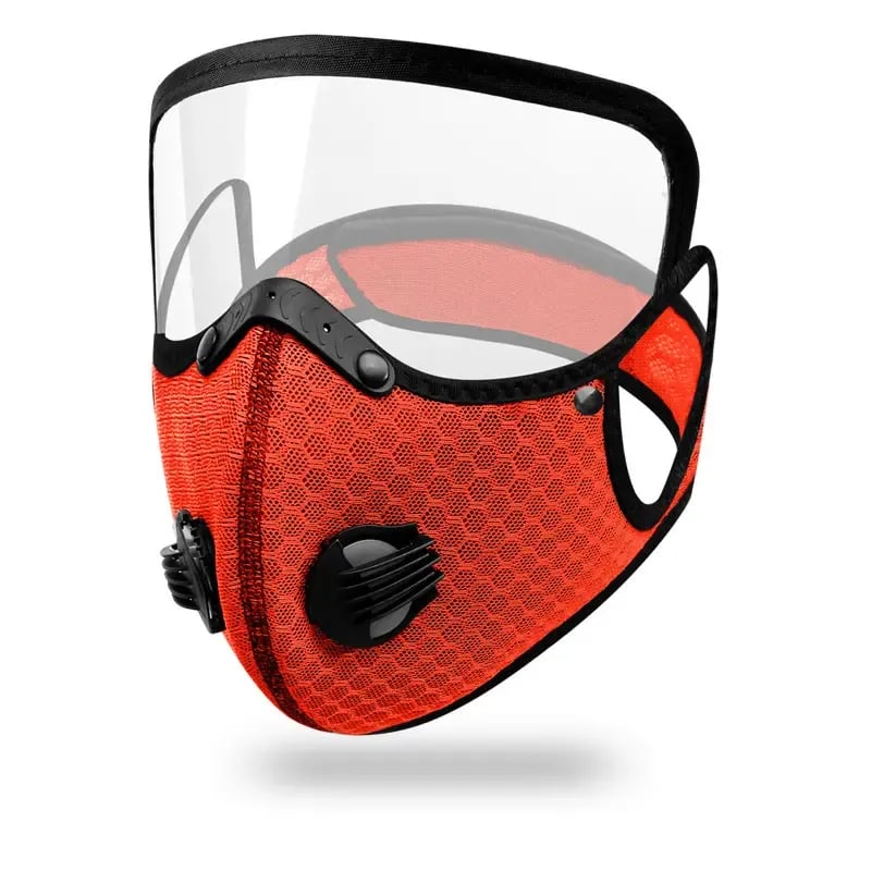 Mascarilla antipolvo reutilizable con filtro de carbono – Diseñada para estilos de vida activos