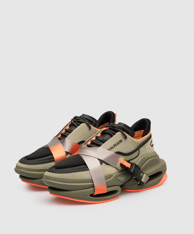 B-Bold Khaki-Kombinations-Sneakers