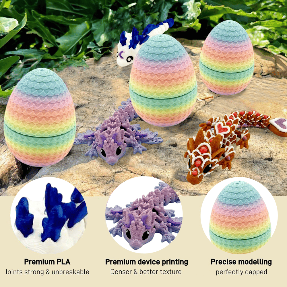 🏆Oferta de Pascua: ¡Compra 1 y llévate 1 gratis! - Pequeños huevos de dragón sorpresa