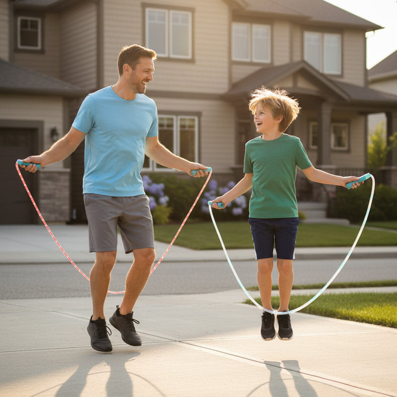 GlowRope™ | Springen mit Licht und Spaß