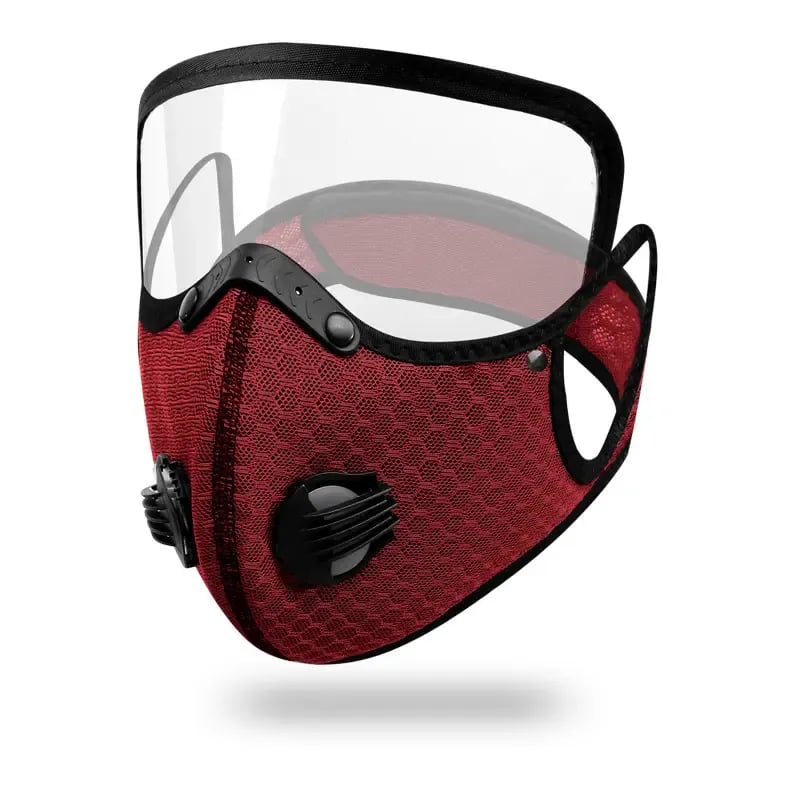 Mascarilla antipolvo reutilizable con filtro de carbono – Diseñada para estilos de vida activos