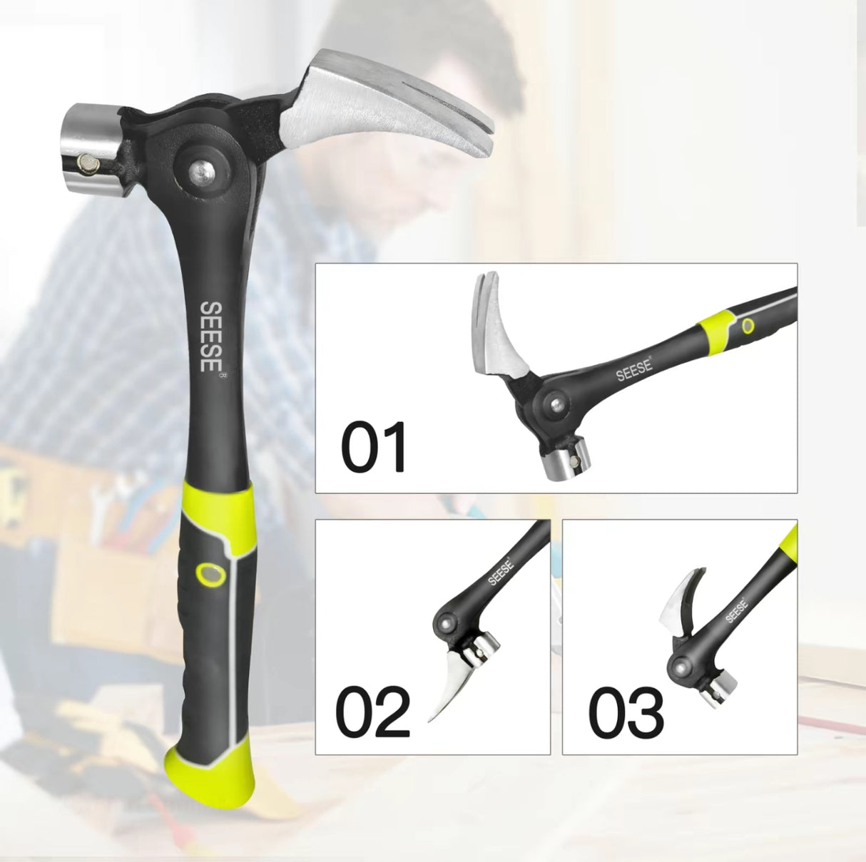 Easeinstyle Seese-16oz Klauenhammer