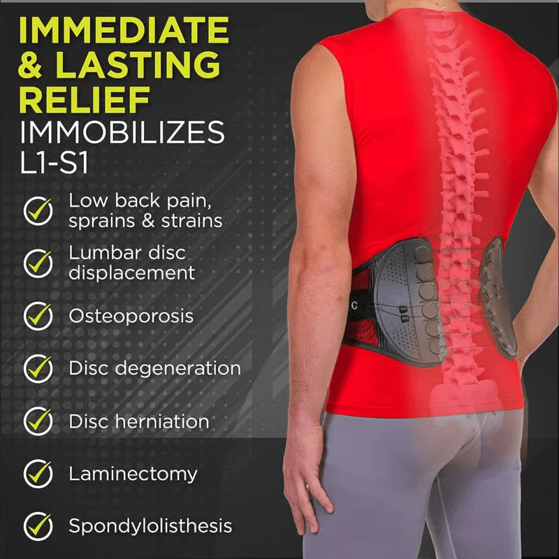 🔥ÚLTIMO DÍA 50% DE DESCUENTO - 💕Cinturón de soporte lumbar con polea doble