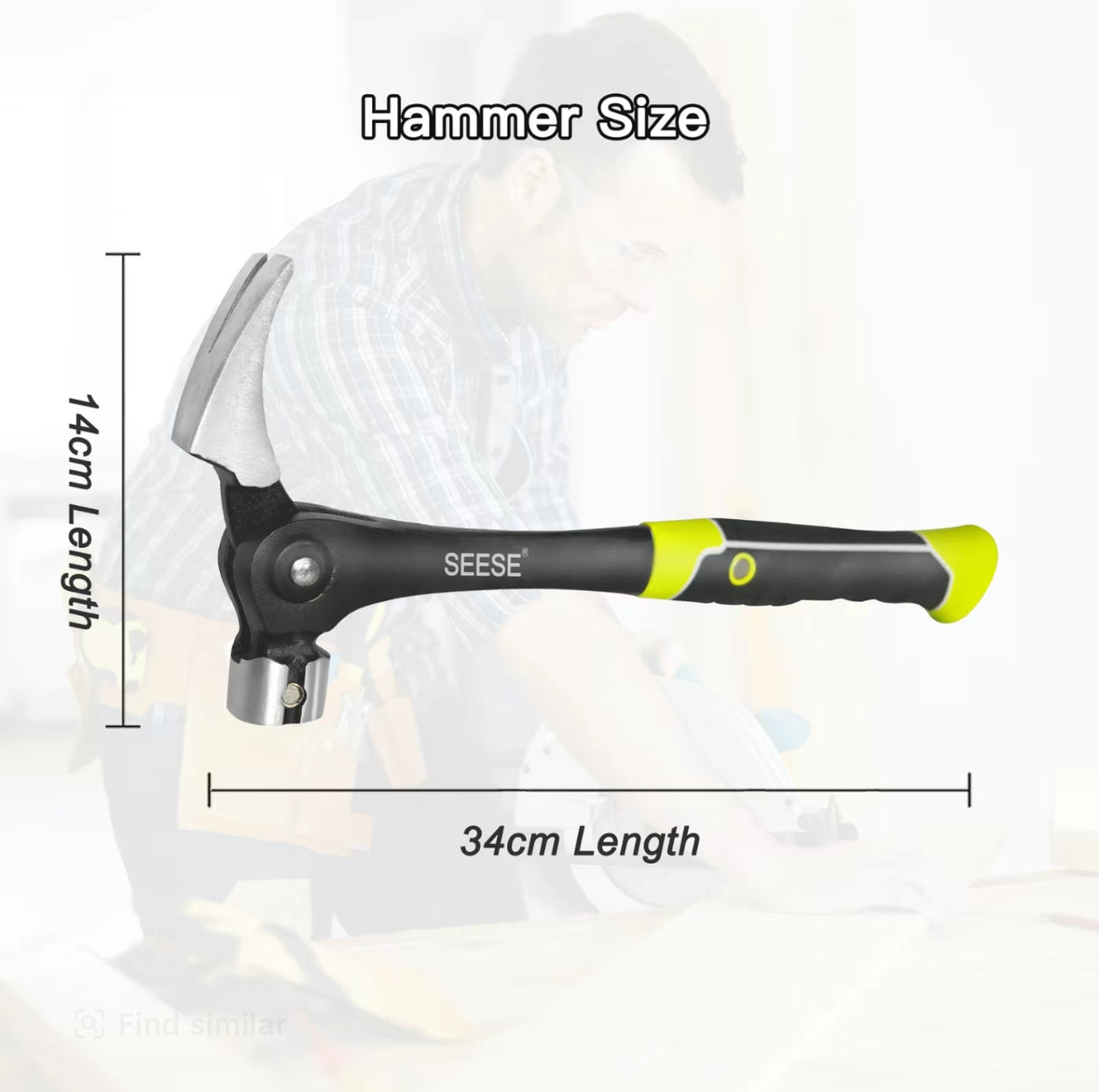 Easeinstyle Seese-16oz Klauenhammer