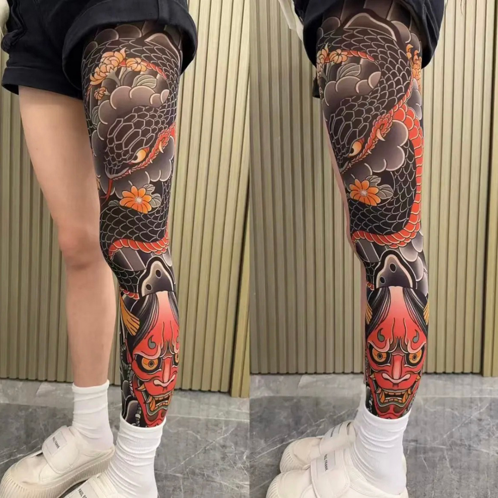 Tatouage invisible en maille UPF50+