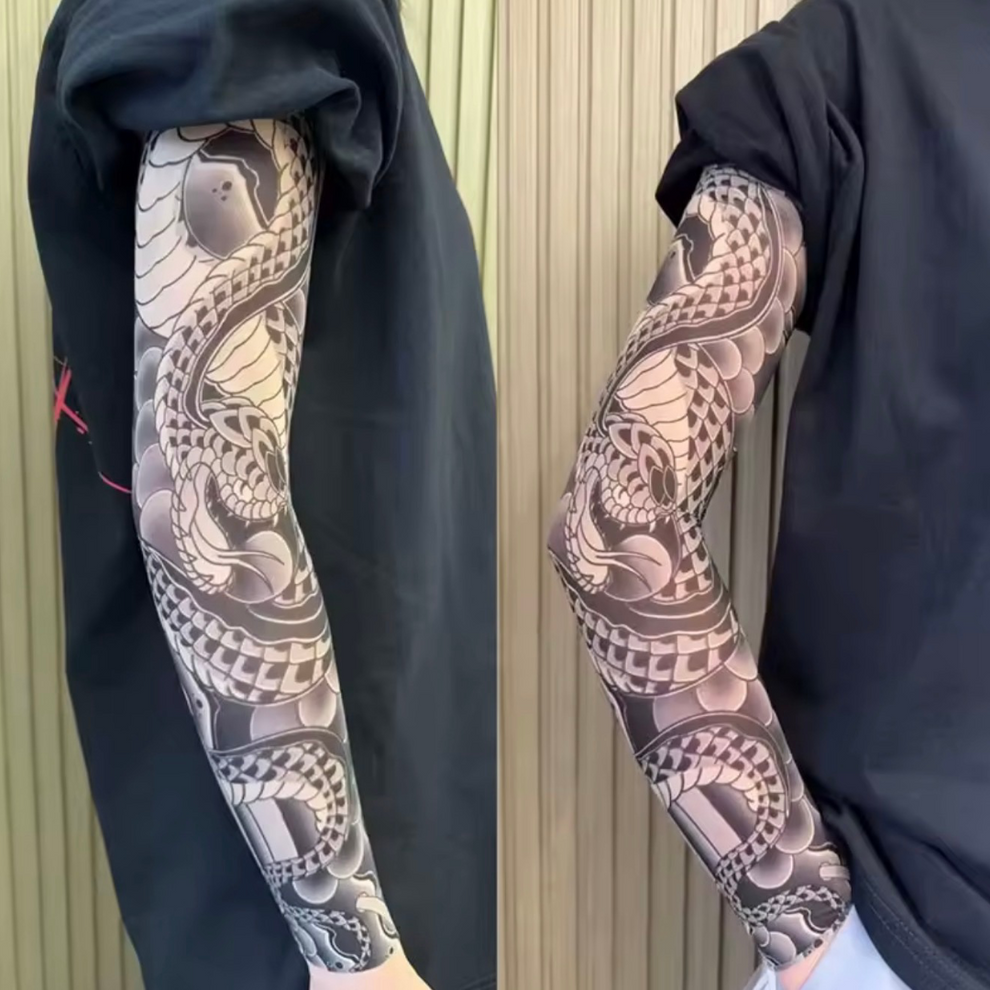 Tatouage invisible en maille UPF50+