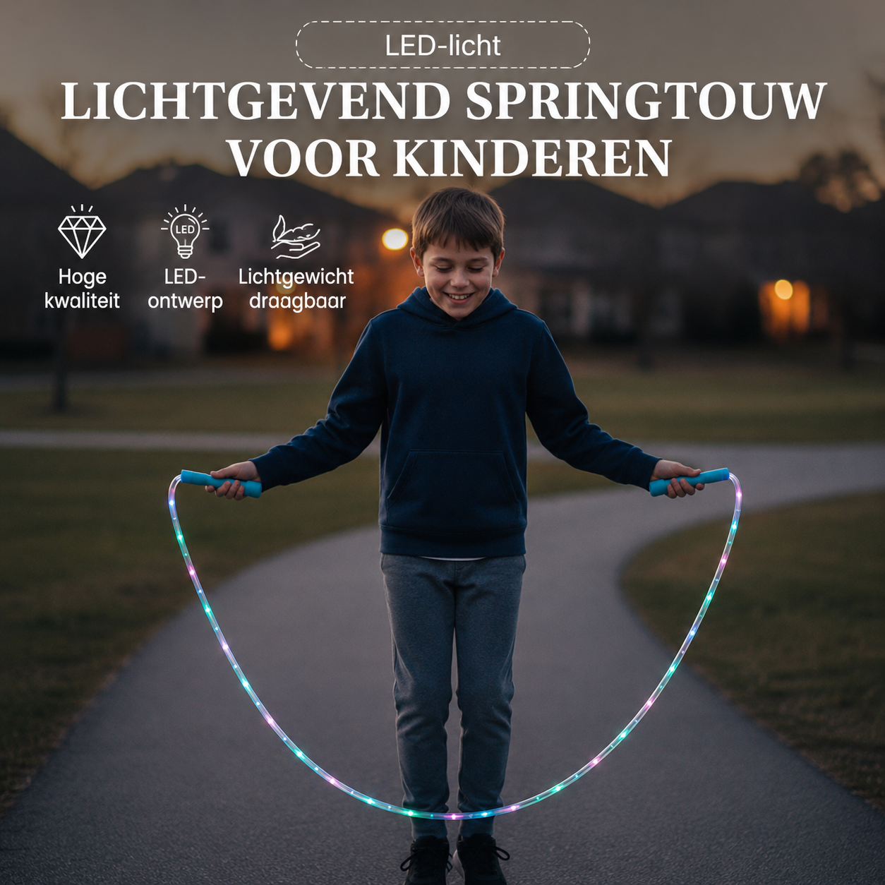 GlowRope™ | Springen mit Licht und Spaß