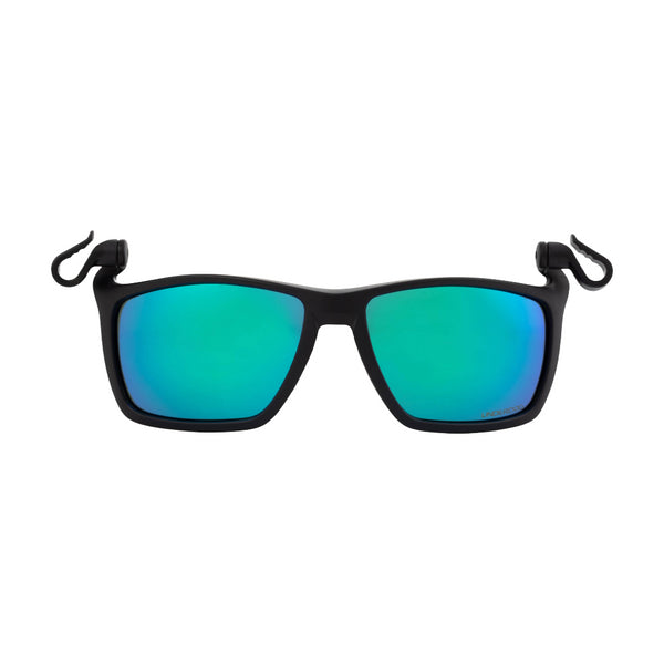 Sonnenbrille mit Clip zum Befestigen an der Kappe
