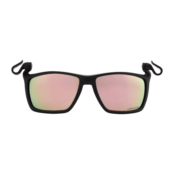 Sonnenbrille mit Clip zum Befestigen an der Kappe