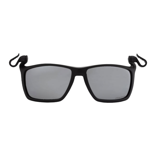 Sonnenbrille mit Clip zum Befestigen an der Kappe