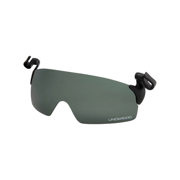 Sonnenbrille mit Clip zum Befestigen an der Kappe