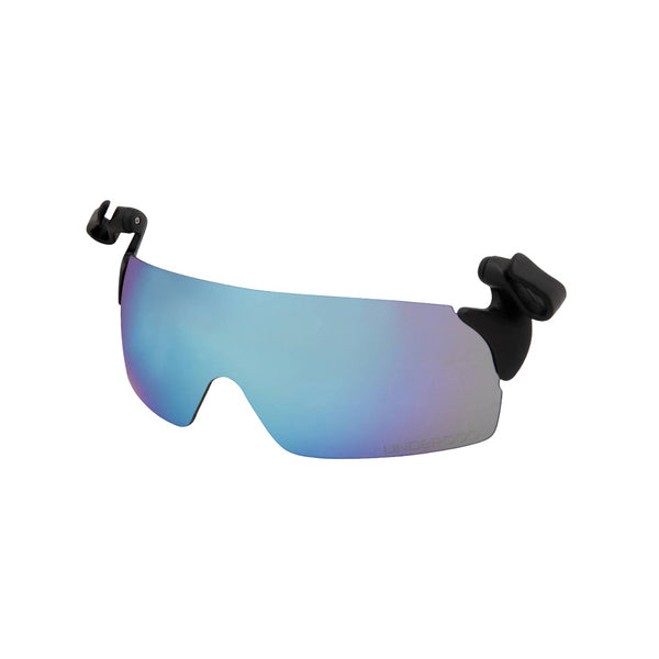 Sonnenbrille mit Clip zum Befestigen an der Kappe