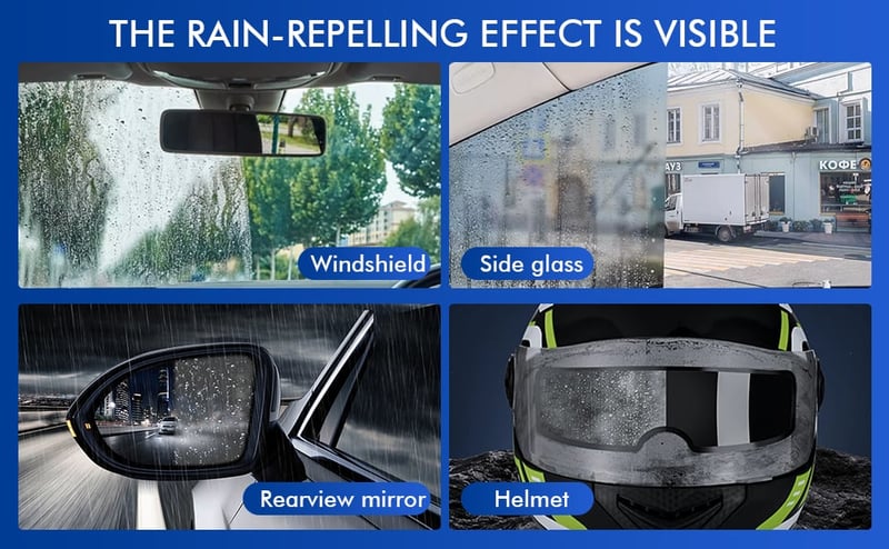Auto-Ölfilm-Reinigungsbürste, multifunktionaler universeller Glas-Ölfilmabstreifer