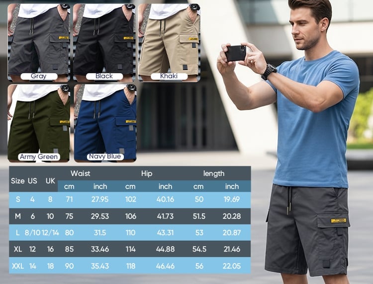 Casual Men's Cargo Shorts