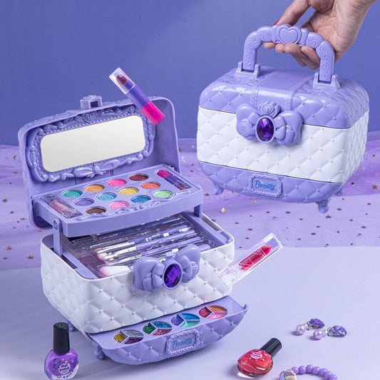 (🔥HOT SALE NOW - 49% OFF)Kids Washable Makeup Beauty Kit