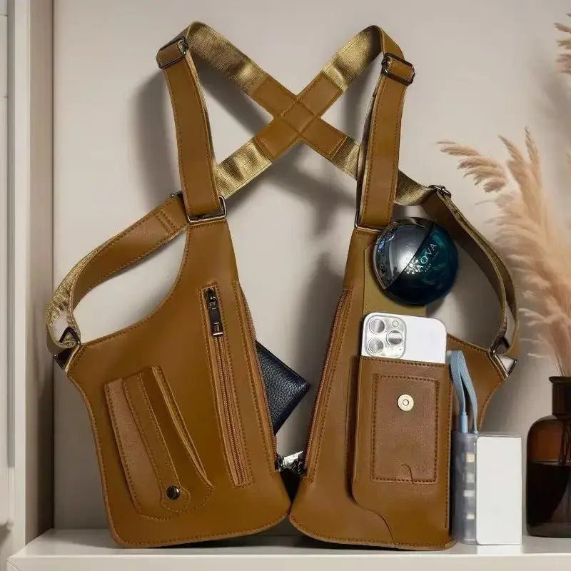 Sac bandoulière ajustable sous le bras