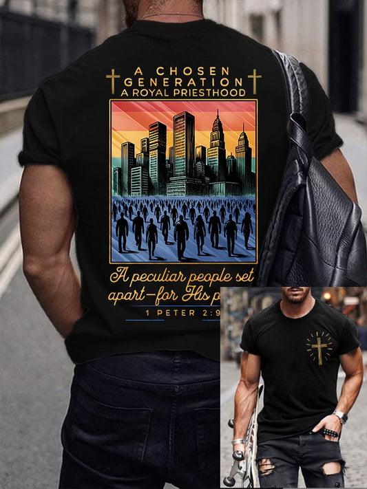 Men's A Chosen Generation A Royal Priesthood  Printed Shirt