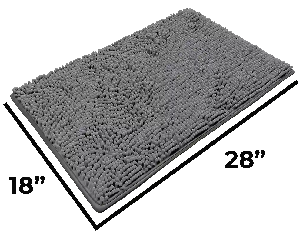 Wir präsentieren Muddy Mat – eine luxuriöse Fußmatte, ideal für Bad, Küche, drinnen und draußen. Maschinenwaschbar und trocknergeeignet.
