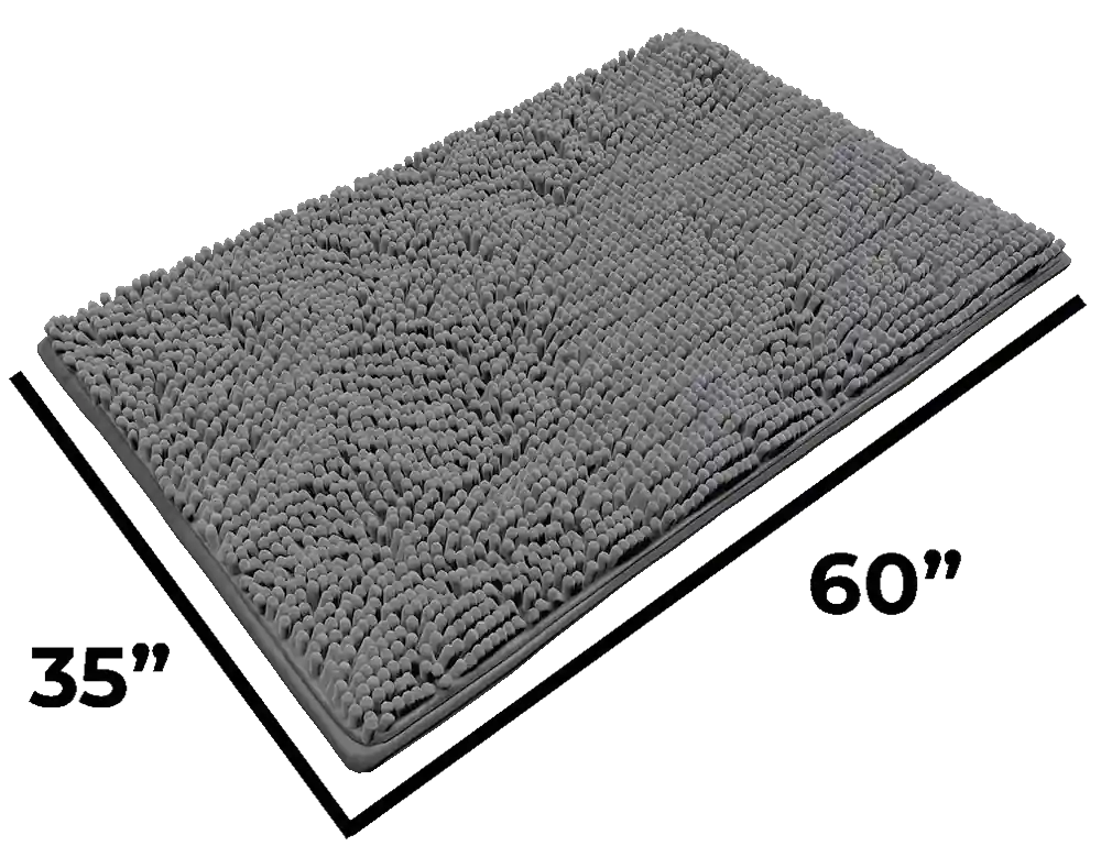Wir präsentieren Muddy Mat – eine luxuriöse Fußmatte, ideal für Bad, Küche, drinnen und draußen. Maschinenwaschbar und trocknergeeignet.