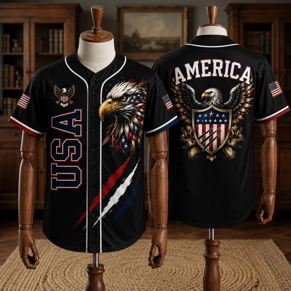 Camiseta de béisbol del 250 aniversario de la Libertad Patriótica, 1776-2026 Camiseta Patriótica de EE. UU.